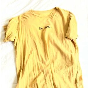 Yellow Graphic T-Shirt